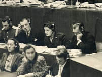 Siegfried Ramler, Simultanübersetzer bei den Nürnberger Prozessen 1945-1949
